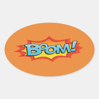 Sticker Ovale Bande dessinée !