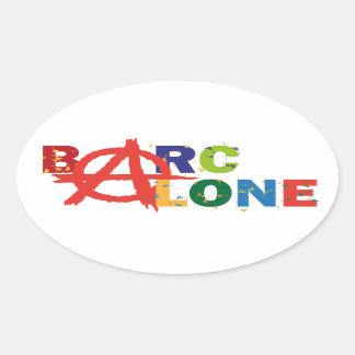 Sticker Ovale Barcalone