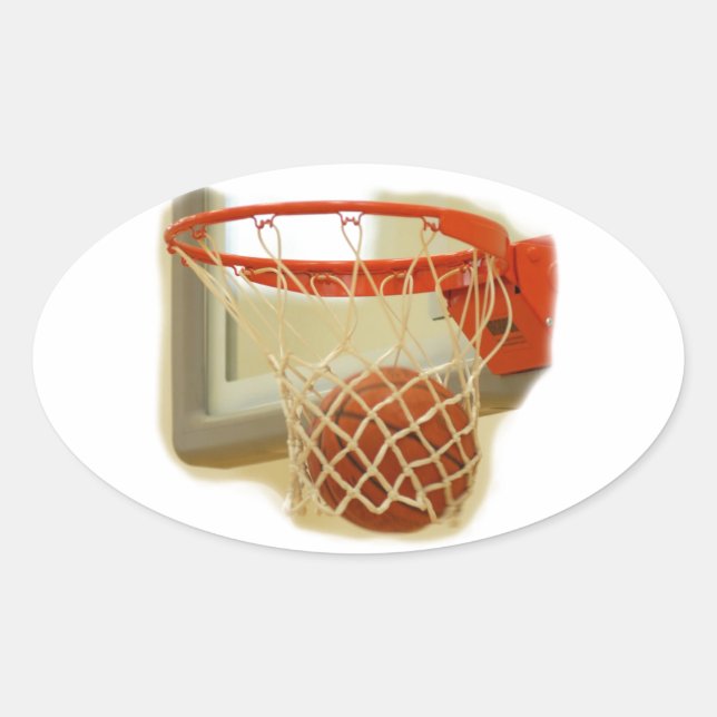 Sticker Ovale Basket (Devant)