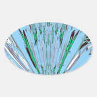 Beau Aqua Bleu Extraordinaire Motif Art Floral