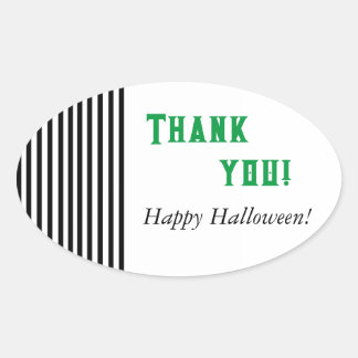 Sticker Ovale Beetlejus inspiré