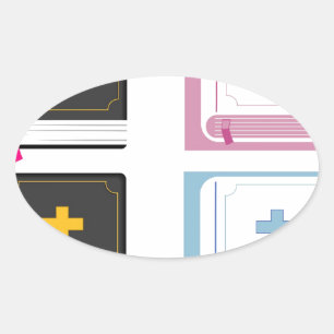 Sticker Ovale bibles