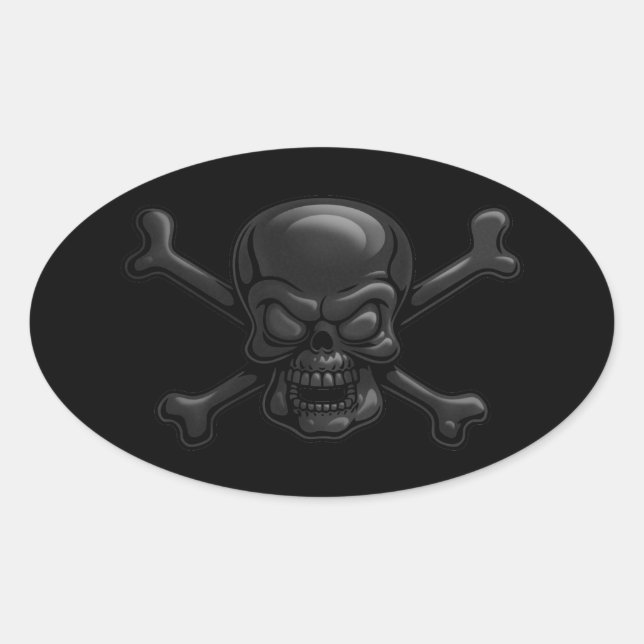 Sticker Ovale Blackstone (Devant)