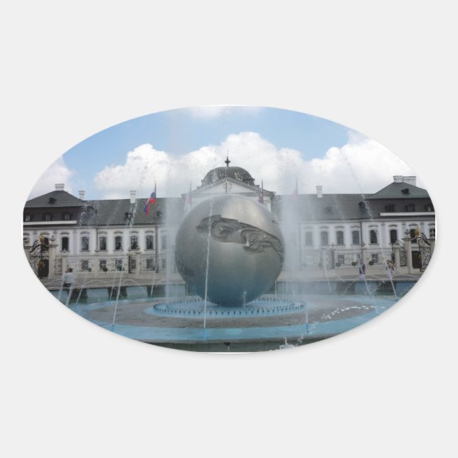 Sticker Ovale bratislava herbalkovich (Devant)