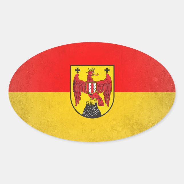 Sticker Ovale Burgenland (Devant)