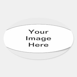 Sticker Ovale Cadeaux d'entreprise Modèles do-it-yourself