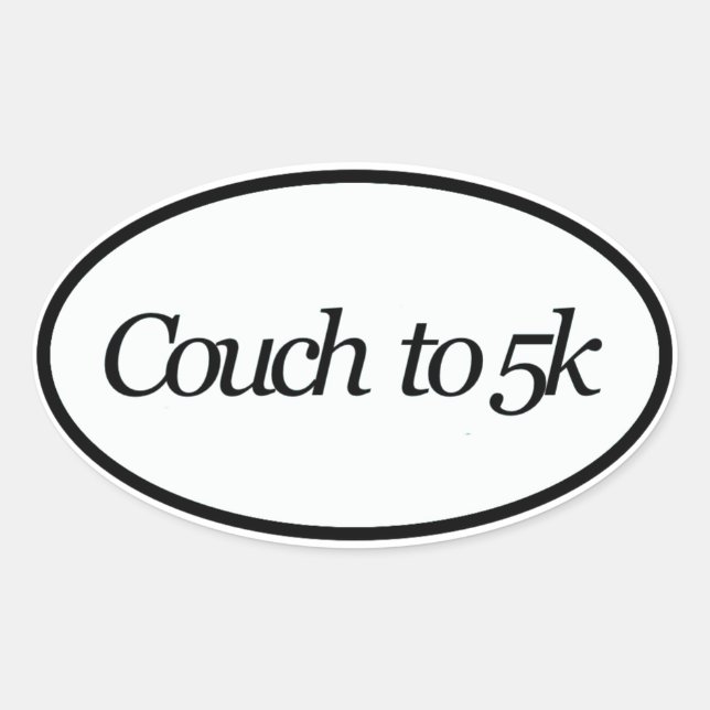 Sticker Ovale canapé 5k (Devant)