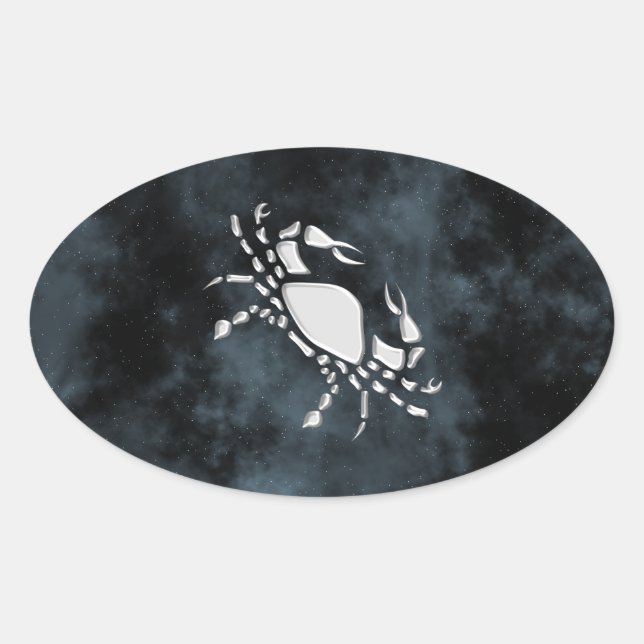 Sticker Ovale Cancer (Devant)