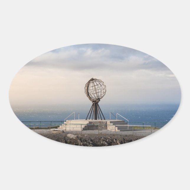 Sticker Ovale Cap du Nord (Devant)