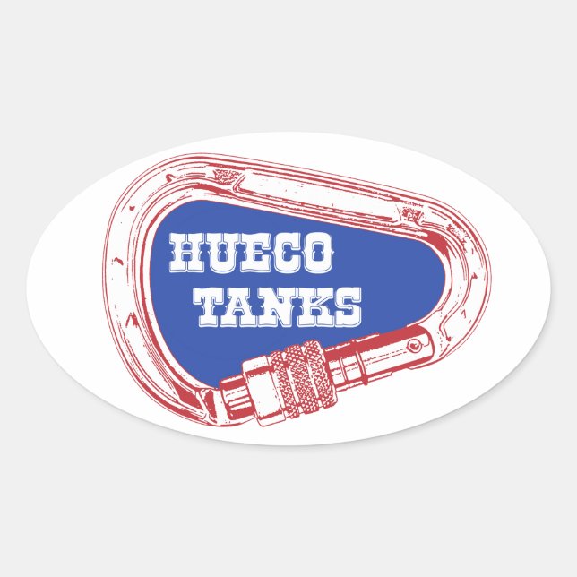 Sticker Ovale Carabinier Hueco Tanks (Devant)