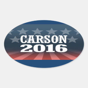 STICKER OVALE CARSON 2016