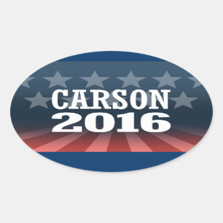 STICKER OVALE CARSON 2016