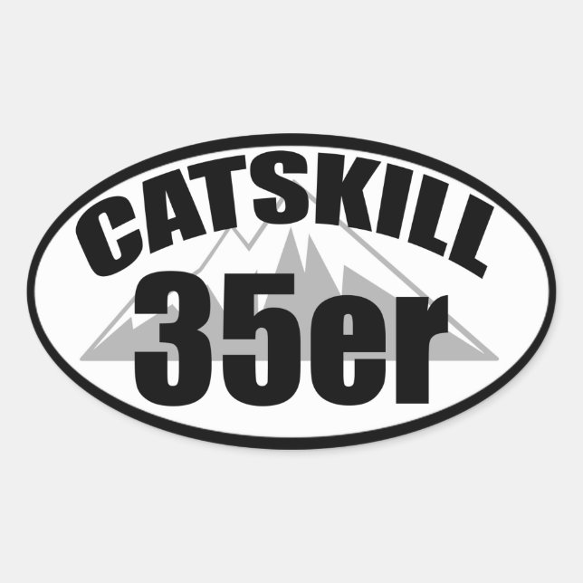 Sticker Ovale Catskill 35er (Devant)