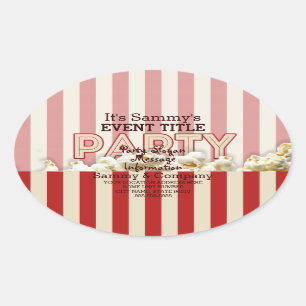 Sticker Ovale C'est ton approvisionnement personnalisé.