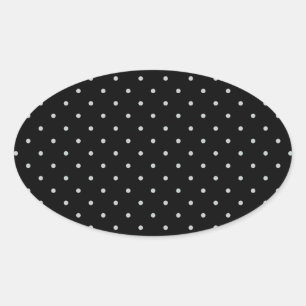 Sticker Ovale Changer les points gris en n'importe quelle couleu