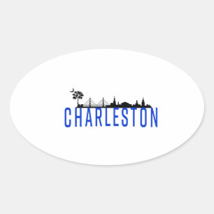STICKER OVALE CHARLESTON MERVEILLEUX