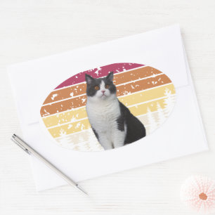 Sticker Ovale Chat