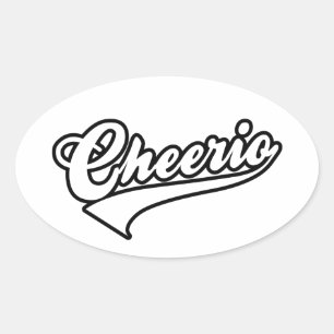 Sticker Ovale Cheerio