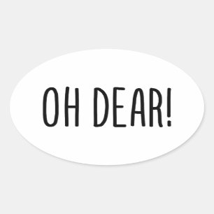 STICKER OVALE CHER !