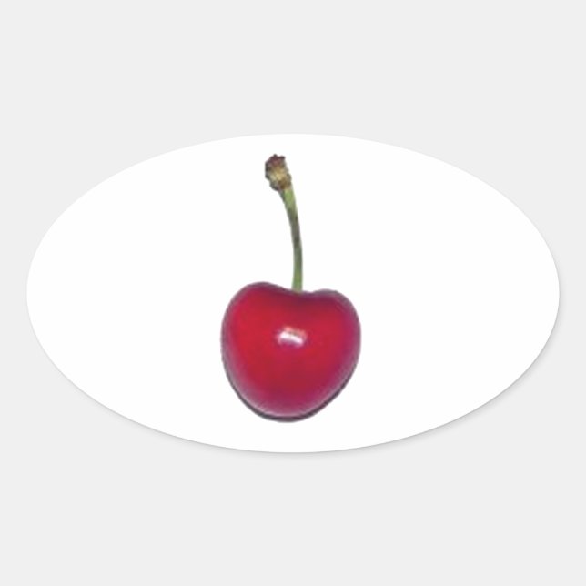 Sticker Ovale Cherry (Devant)