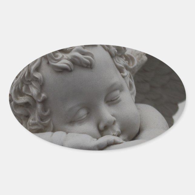 Sticker Ovale Cherub (Devant)