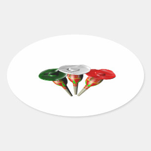 Sticker Ovale Cinqo de Mayo
