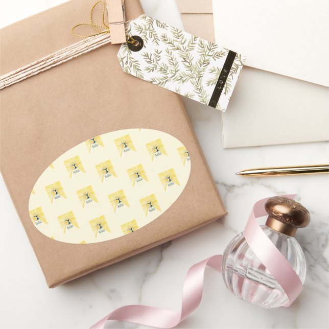 Sticker Ovale compteur de contrôle objet_3_sun (Cadeaux)