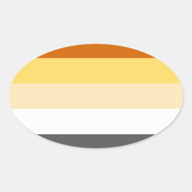 STICKER OVALE CONCEPTION DE STRIPES FIDE (Devant)