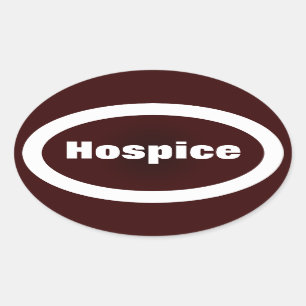 Sticker Ovale Consacré à l'hospice