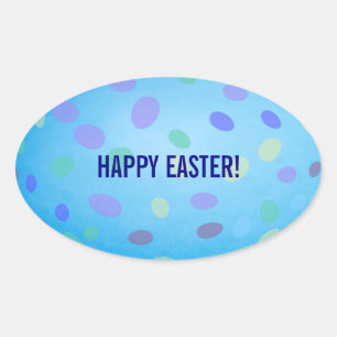 Sticker Ovale Coordination de l'autocollant pour les sacs de pré