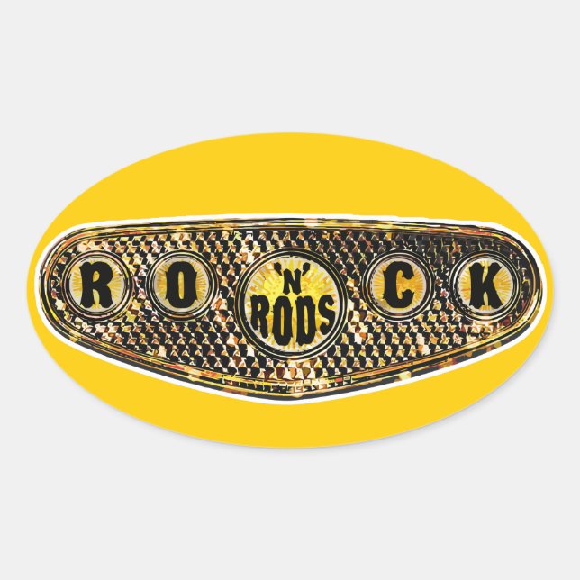 Sticker Ovale Course automatique (Devant)