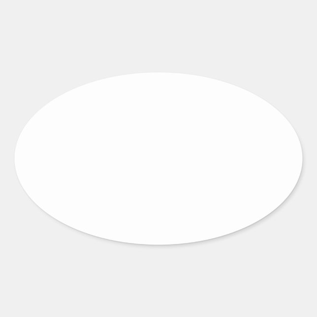 Sticker Ovale  Create Your Own (Devant)