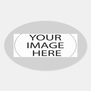 STICKER OVALE CRÉER VOTRE PROPRE - PERSONNALISER CELA