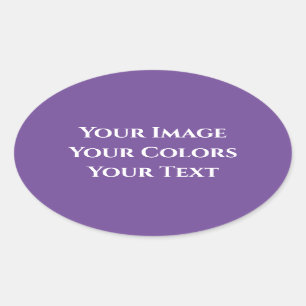 Sticker Ovale Créez votre propre