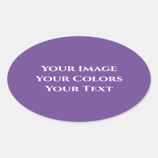Sticker Ovale Créez votre propre