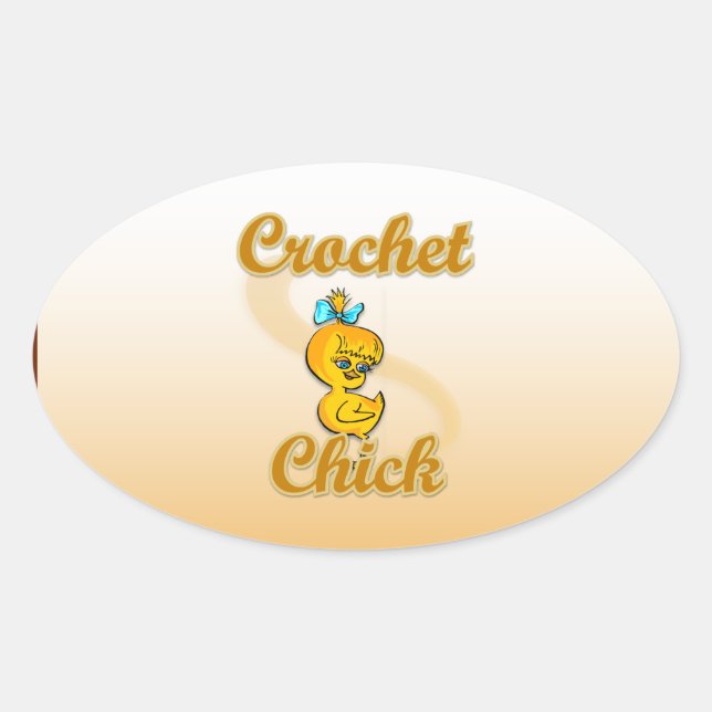 Sticker Ovale Crochet (Devant)