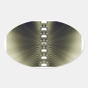 Sticker Ovale Diamants