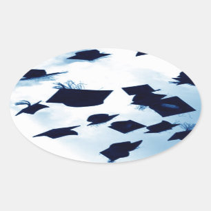 Sticker Ovale Diplôme de Casquette Toss