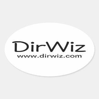 Sticker Ovale DirWiz Oval