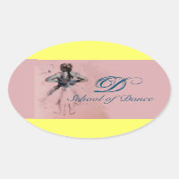 ÉCOLE DE DANSE / BALLERINA BALLET DANSER MONOGRAM