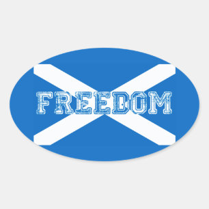Sticker Ovale Ecosse