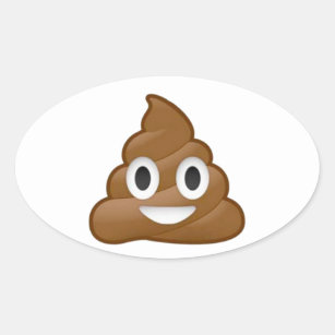 Sticker Ovale Emoji de dunette