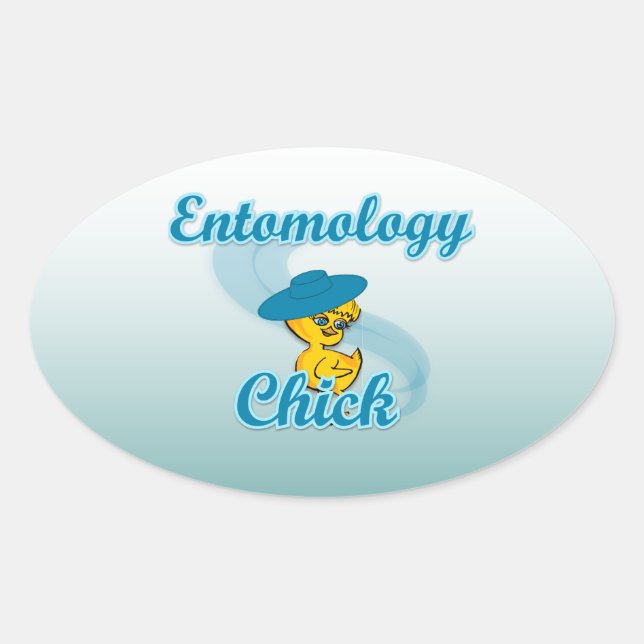 Sticker Ovale Entomologie poussette #3 (Devant)