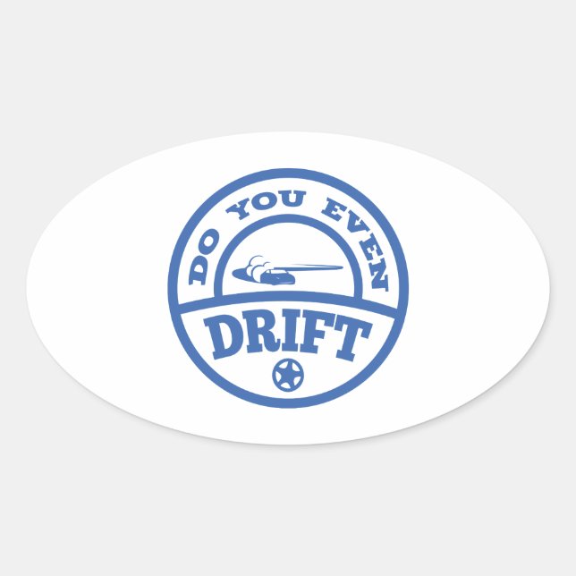 Sticker Ovale Est-Ce Que Vous Déplacez Même ? (Devant)