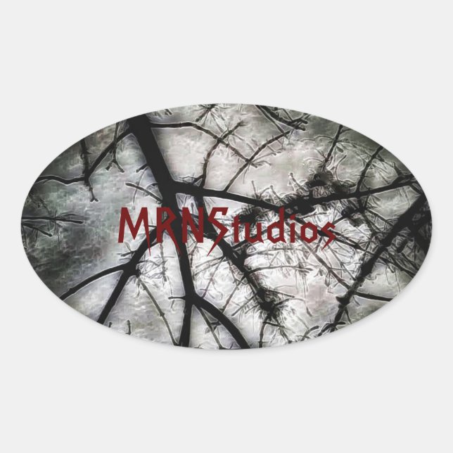 Sticker Ovale Fermeture (Devant)