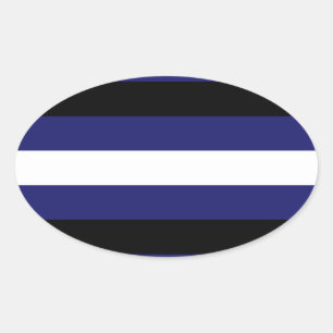 STICKER OVALE FIERTÉ CUIR