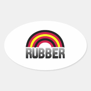 Sticker Ovale Fierté en latex