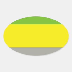 STICKER OVALE FIERTÉ LITHROMANTIQUE