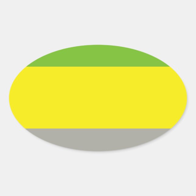 STICKER OVALE FIERTÉ LITHROMANTIQUE (Devant)