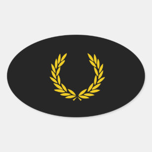 Sticker Ovale Fierté uniforme